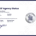 ICEF Agency Status: Arsa Study Consultants - #6015 Alhamdulillah, another achievement for Arsa Study Consultants! We are grateful to Mr. Nabil Najd, Manager of the MENA Region, for giving us this wonderful opportunity to represent ICEF as an accredited agency.⭐