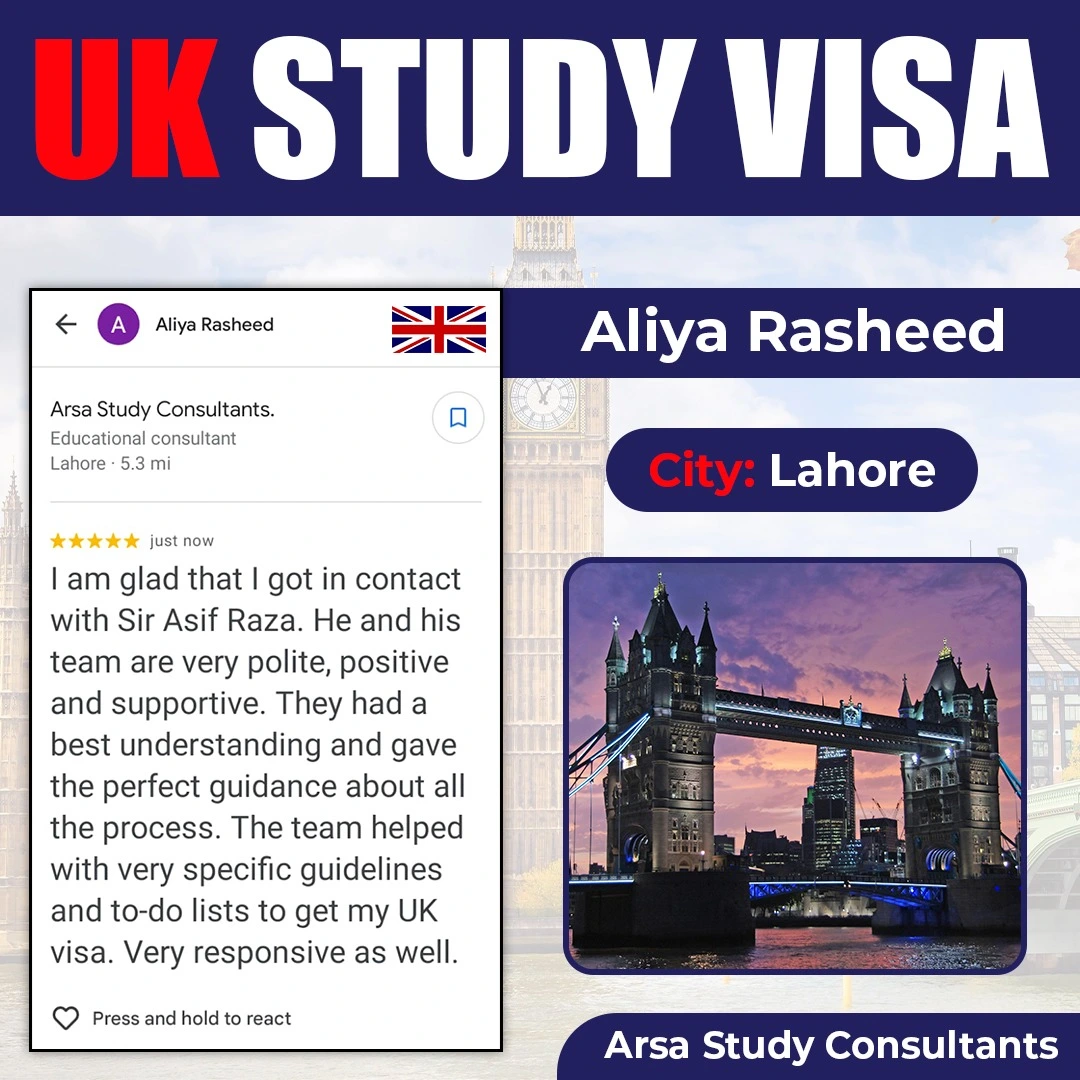 Congratulation Aliyah Rasheed For Getting Belgium Study VISA 2024 By ARSA Study VISA Consultants