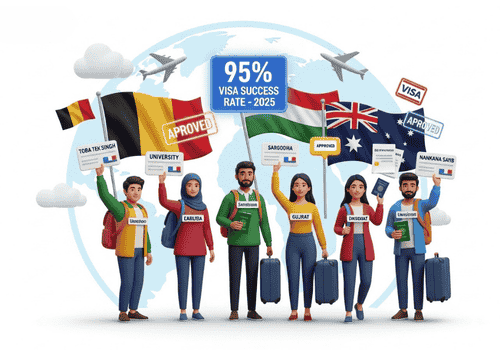 Success Stories from ARSA Study Consultants Students Studying Abroad
