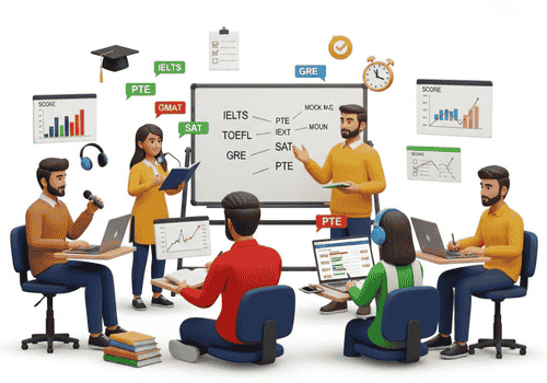 Test Preparation Services for International Students by ARSA Study Consultants